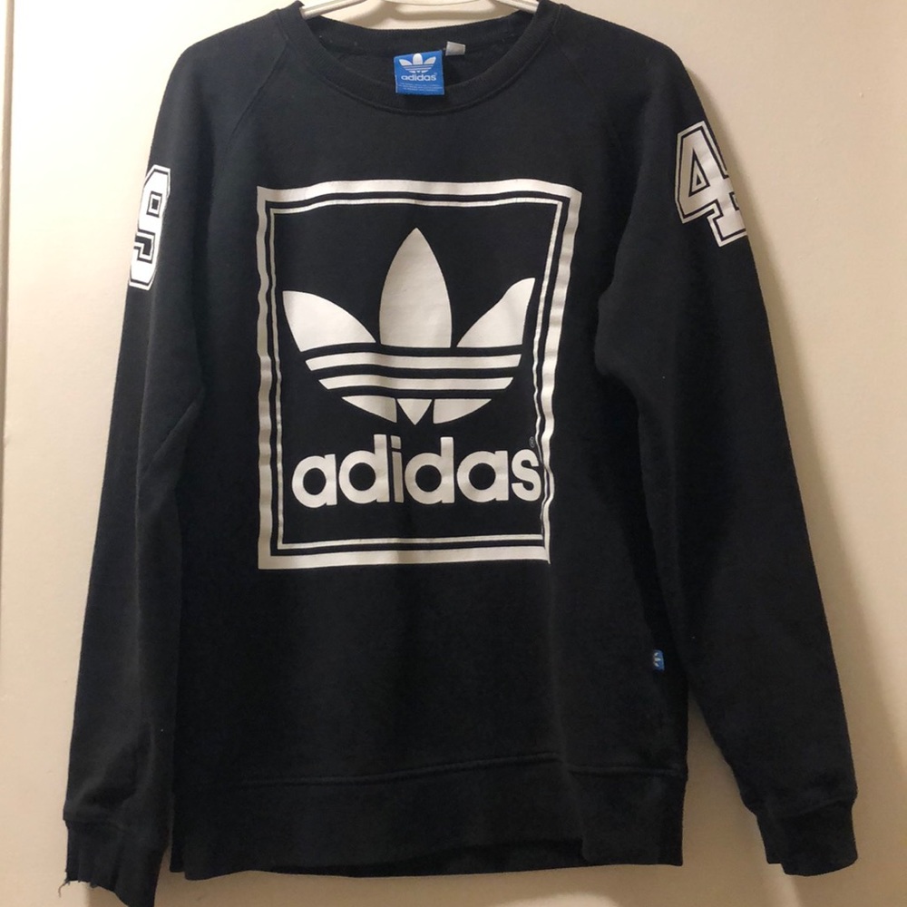 Adidas trefoil crewneck